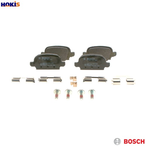 Brake pad set - 4x,