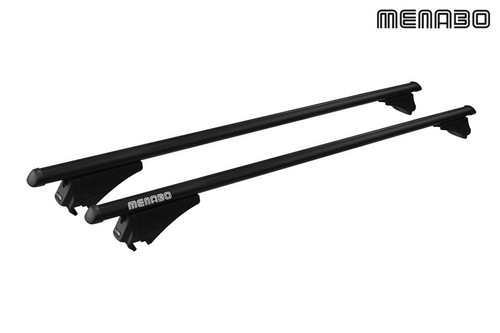 Black aluminum roof bars volvo - roof,