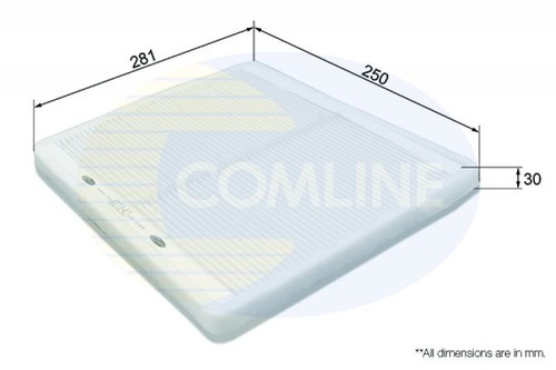 Engine cabin pollen filter - cabin, /