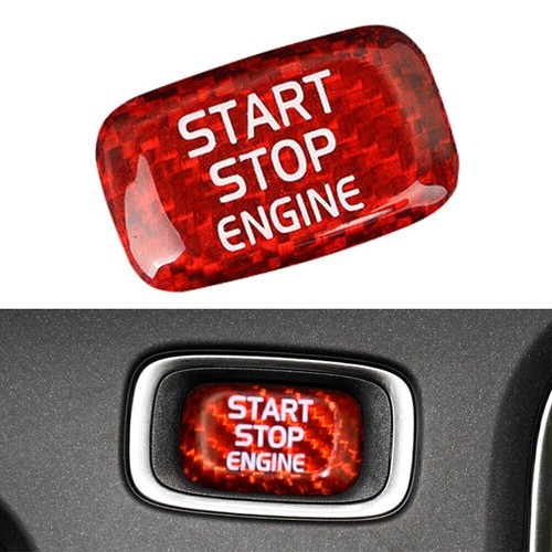 Red carbon engine - engine, stop