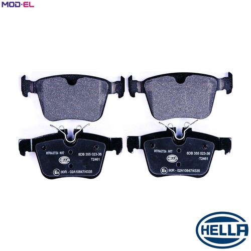 Brake pad set disc - set, 8db