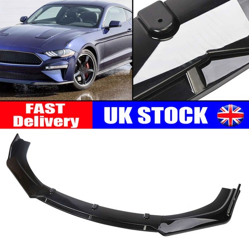 Glossy black front bumper - glossy,