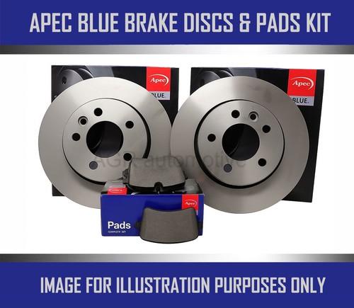 Discs and pads kit - discs, apec
